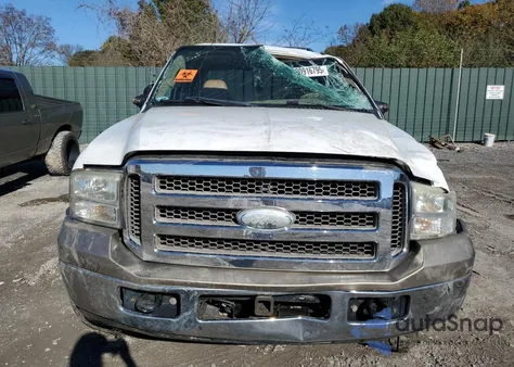 2006 Ford F250 Super Duty из США, поврежденный, VIN 1FTSW21PX6EB36713